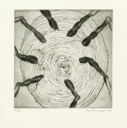 Incisione Bourgeois - Untitled from 