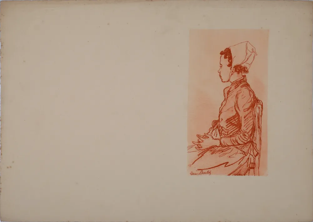 Acquatinta Boutet - Cancalaise, c. 1906