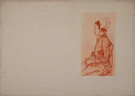 Acquatinta Boutet - Cancalaise, c. 1906