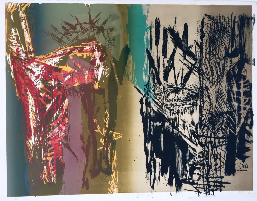 Litografia Brandes - Sans titre