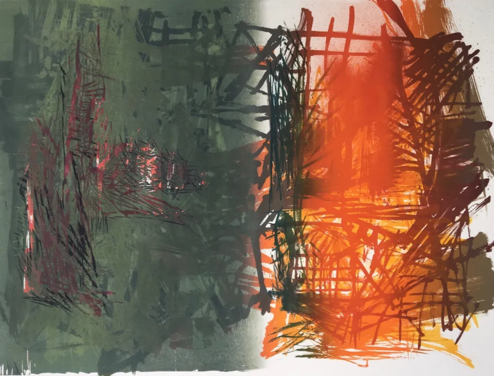 Litografia Brandes - Sans titre