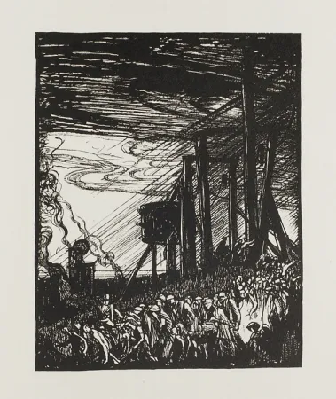 Libro Illustrato Brangwyn - Les Villes tentaculaires (Tentacular Cities)