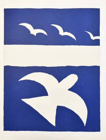 Litografia Braque (After) - Carnets intimes de Braque VI