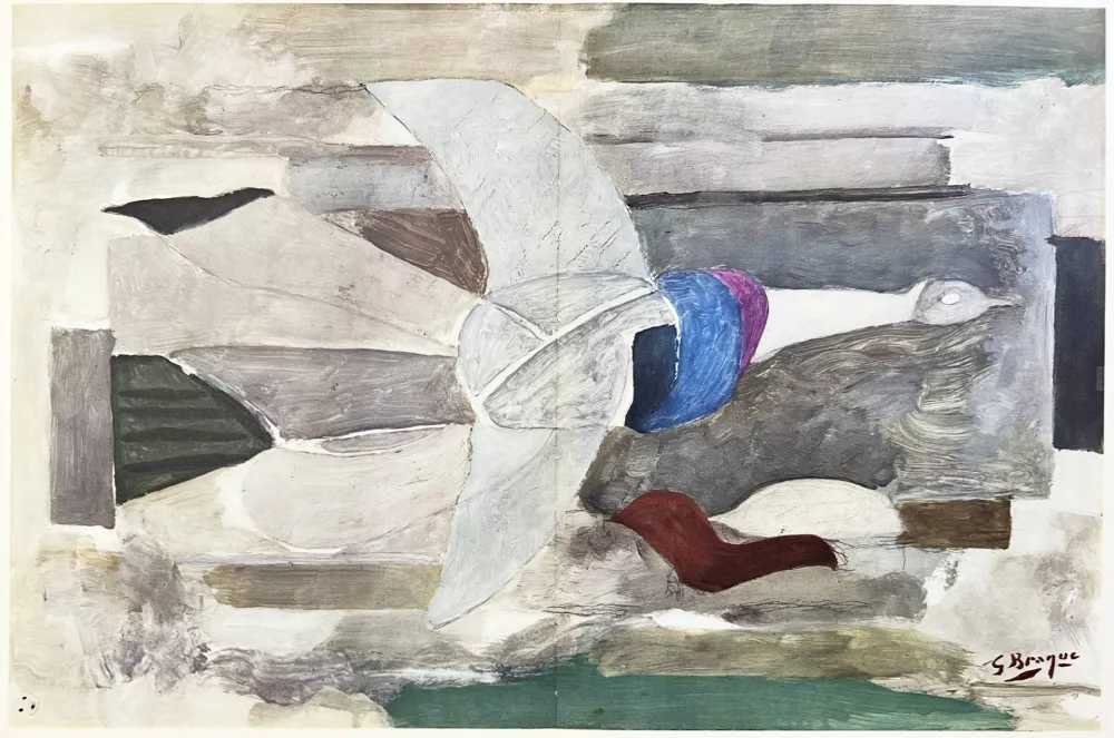 Litografia Braque (After) - Carnets intimes de Braque X