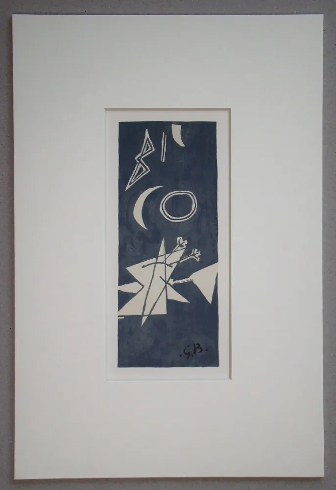 Litografia Braque (After) - Nocturne