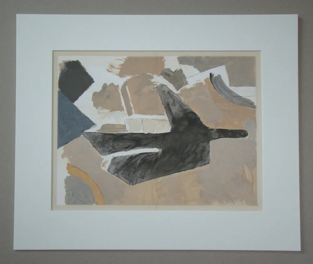 Litografia Braque (After) - Oiseau