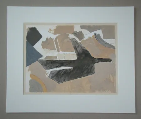 Litografia Braque (After) - Oiseau