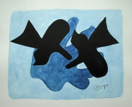 Litografia Braque (After) - Pélias et Nélée