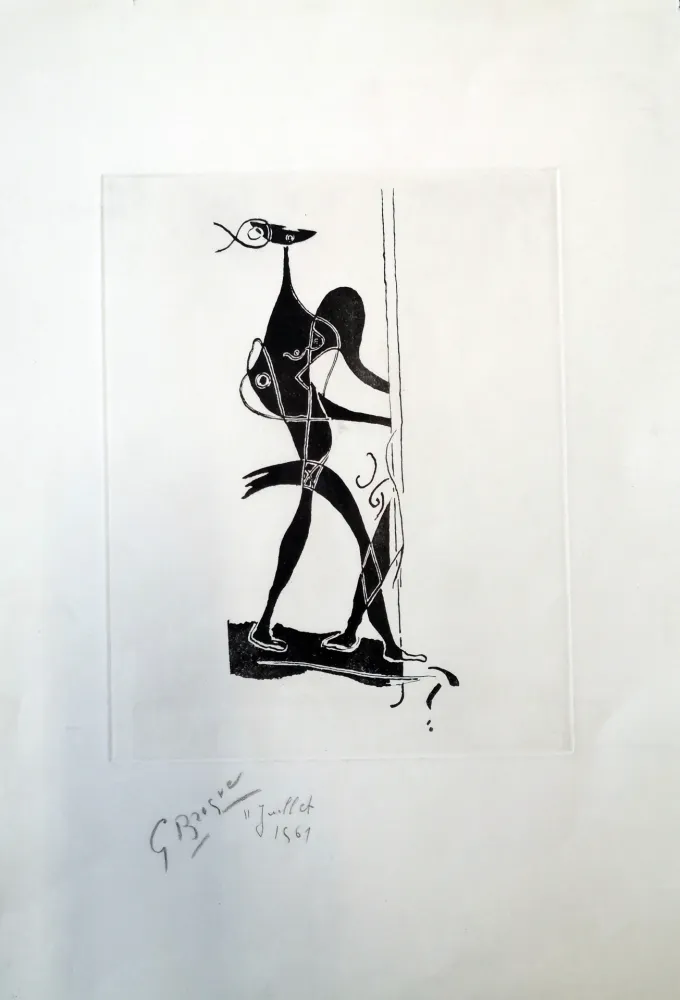 Acquaforte E Acquatinta Braque - Ajax