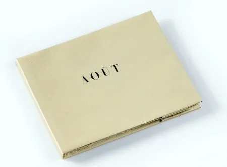 Libro Illustrato Braque - Aout 