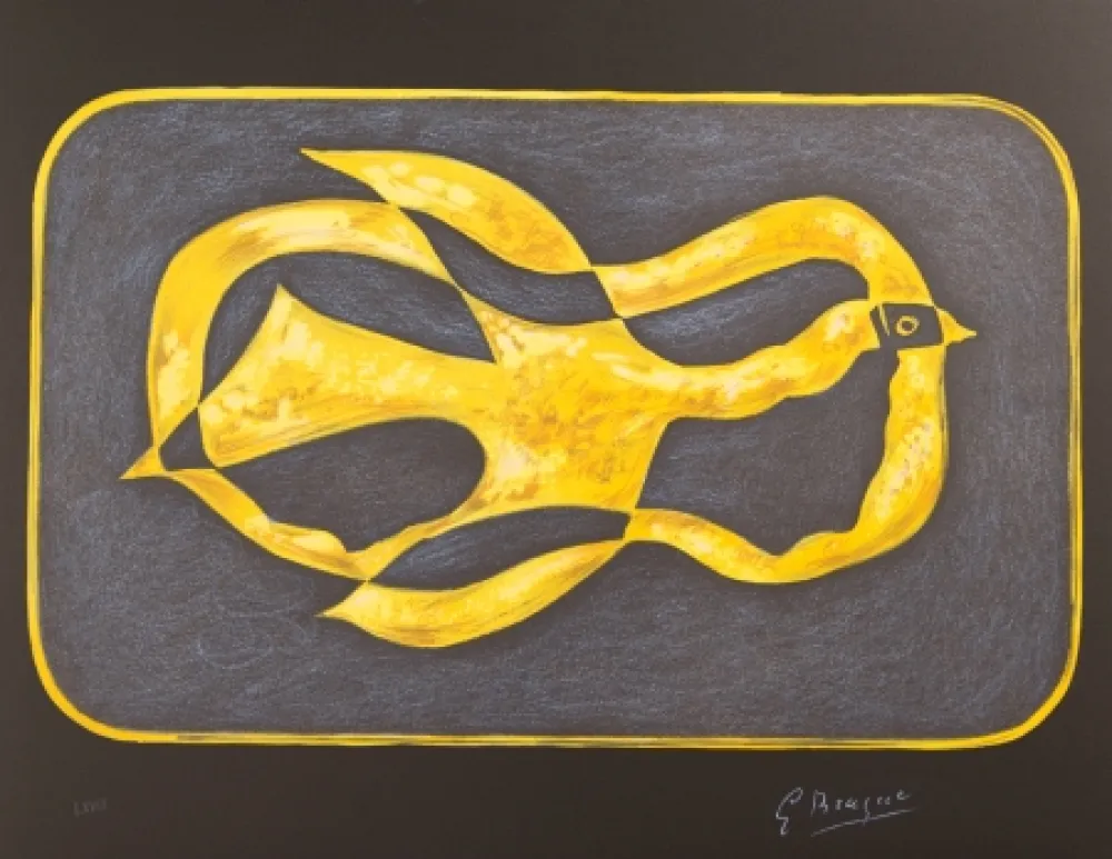 Litografia Braque - Boréade