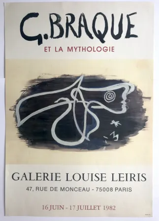 Manifesti Braque - Braque et la Mythologie / Galerie Louise Leiris