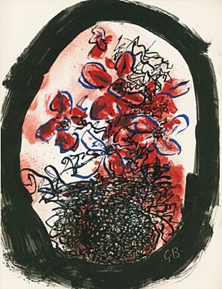 Libro Illustrato Braque - Braque Lithographe