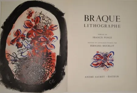 Libro Illustrato Braque - Braque Lithographe
