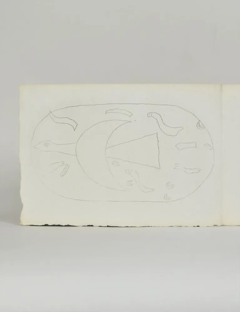 Incisione Braque - Chants de Milarepa