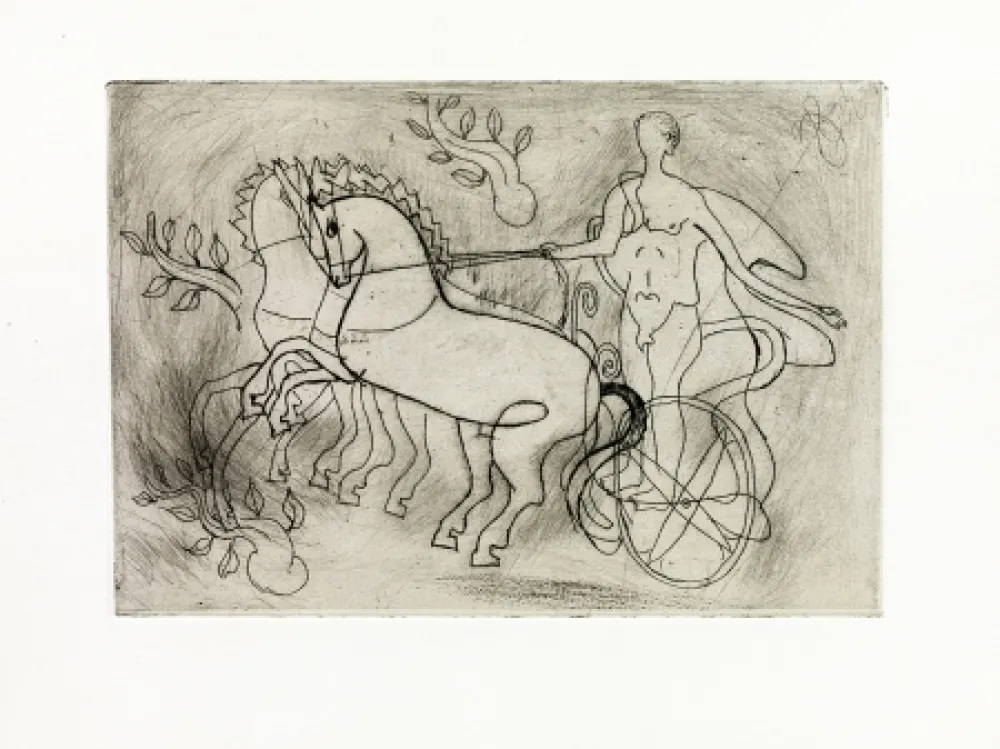 Incisione Braque - Char