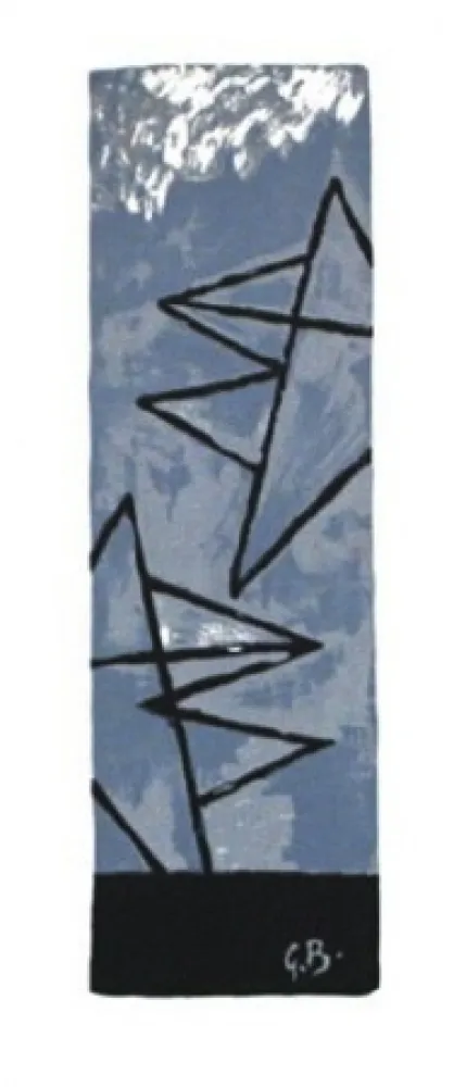 Litografia Braque - Ciel gris II