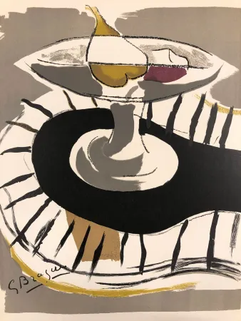 Litografia Braque - Compotier