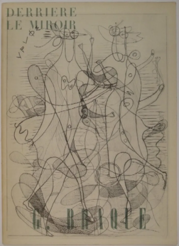 Libro Illustrato Braque - DERRIÈRE LE MIROIR, Nos 71-72