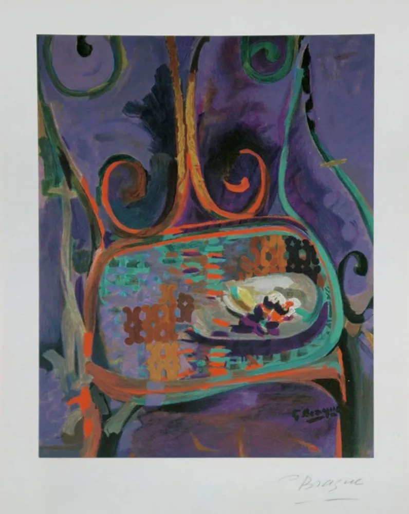 Litografia Braque - La Chaise M #1046