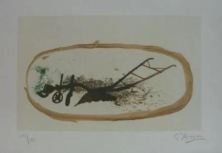 Litografia Braque - La Charrue ( el arado)