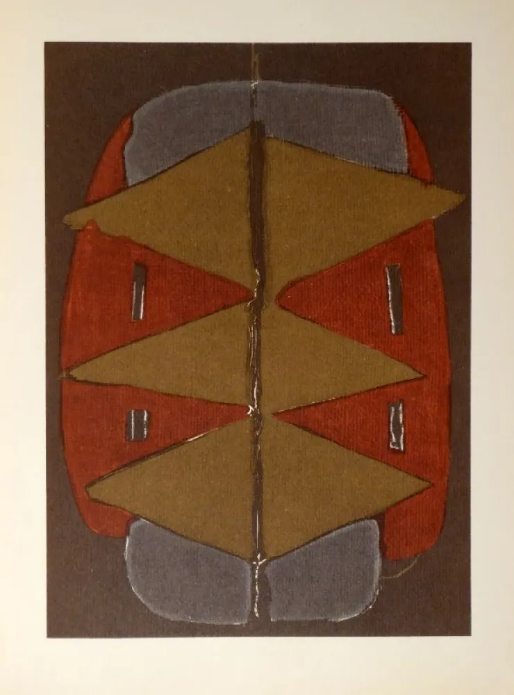 Litografia Braque - La libertè des mers