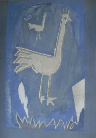 Litografia Braque - Le Coq