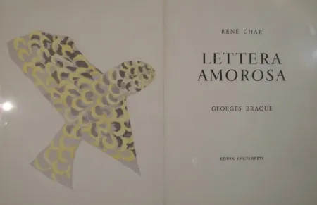 Litografia Braque - Le Rapace / L’Iris