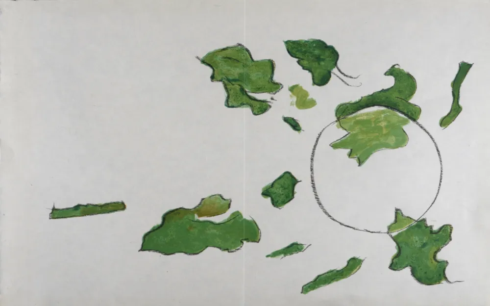 Litografia Braque - Le soleil, 1963.