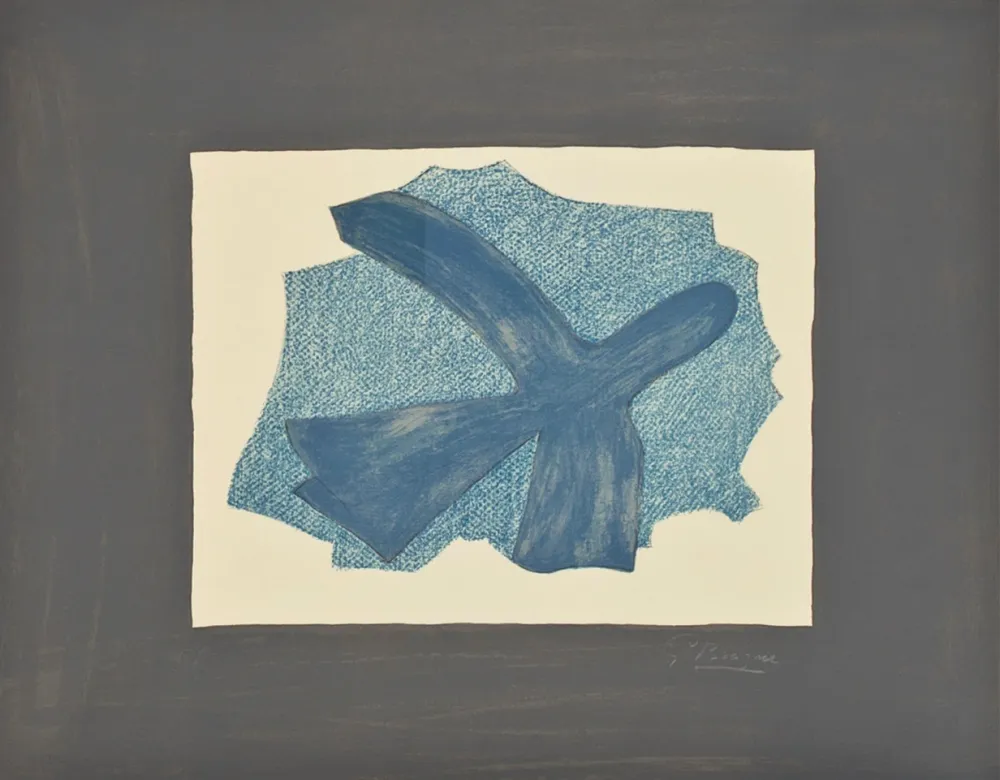 Litografia Braque - L'envol