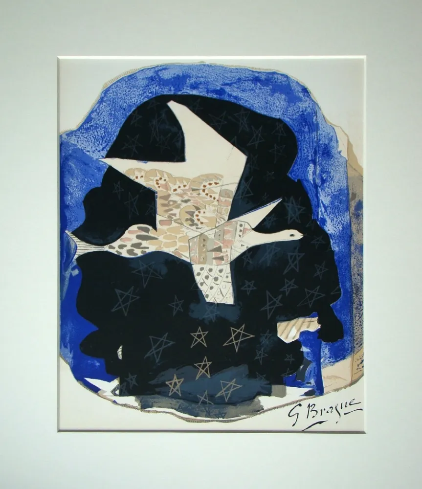Litografia Braque - Les étoiles