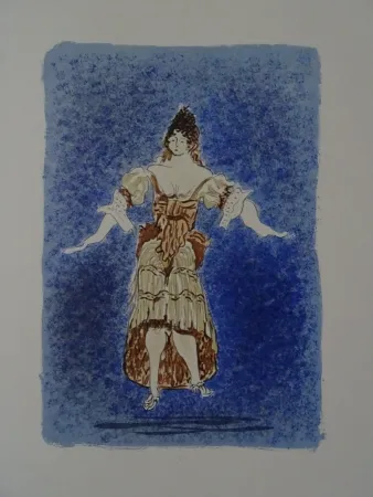 Litografia Braque - Les Facheux