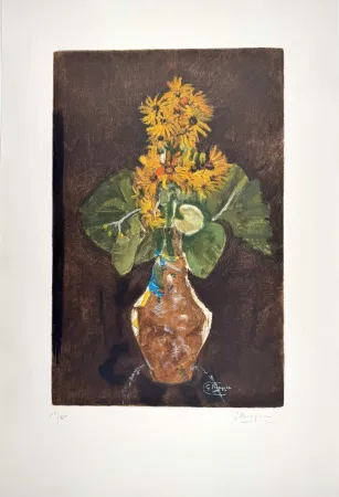 Acquaforte E Acquatinta Braque - Les Marguerites 