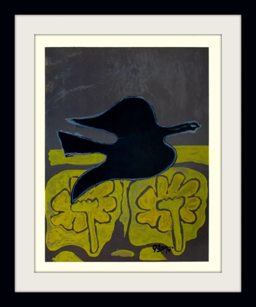 Litografia Braque - Menton