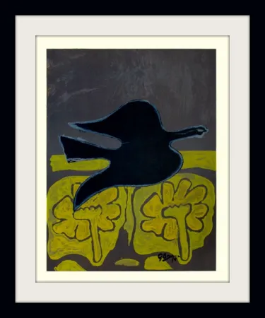 Litografia Braque - Menton