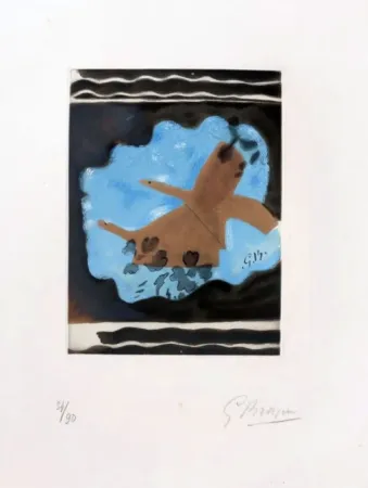 Incisione Braque - Migration