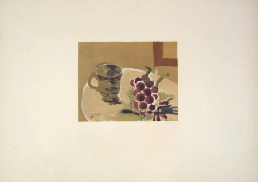 Litografia Braque - Nature morte