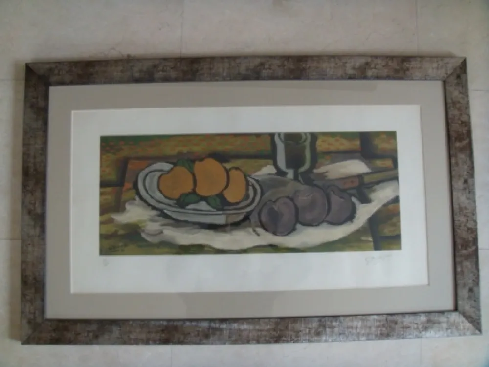 Multiplo Braque - Nature Morte aux fruits