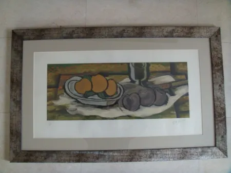 Multiplo Braque - Nature Morte aux fruits
