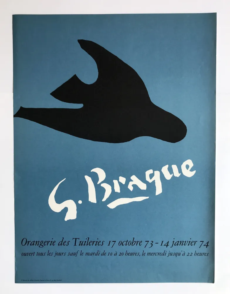 Manifesti Braque - Orangerie des Tuileries