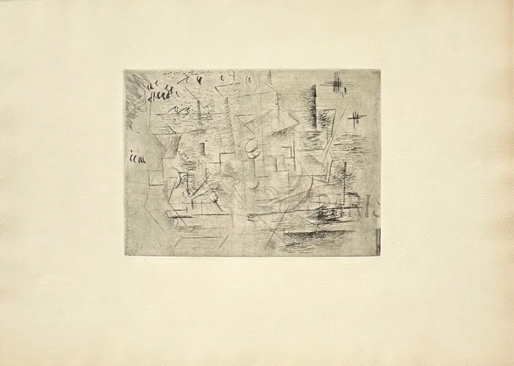 Incisione Braque - Paris