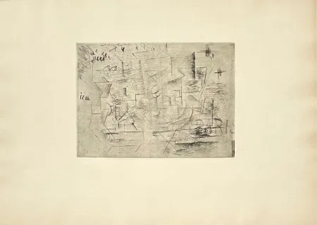 Incisione Braque - Paris