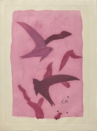 Incisione Braque - Paroles peintes