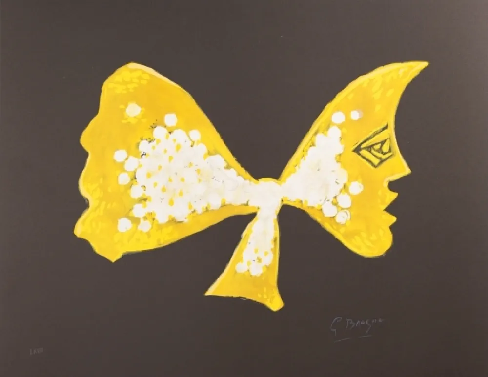 Litografia Braque - Séléné