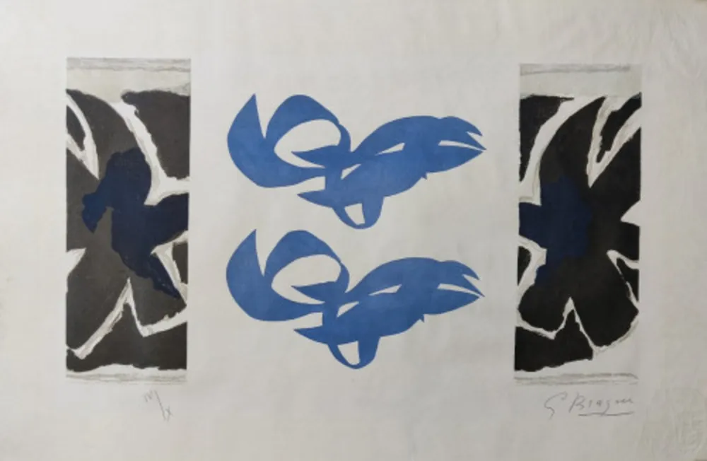 Acquaforte Braque - Si je mourais là-bas