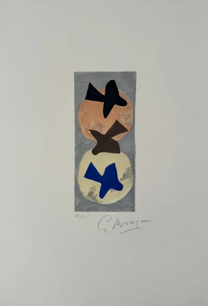 Litografia Braque - Soleil et Lune II 
