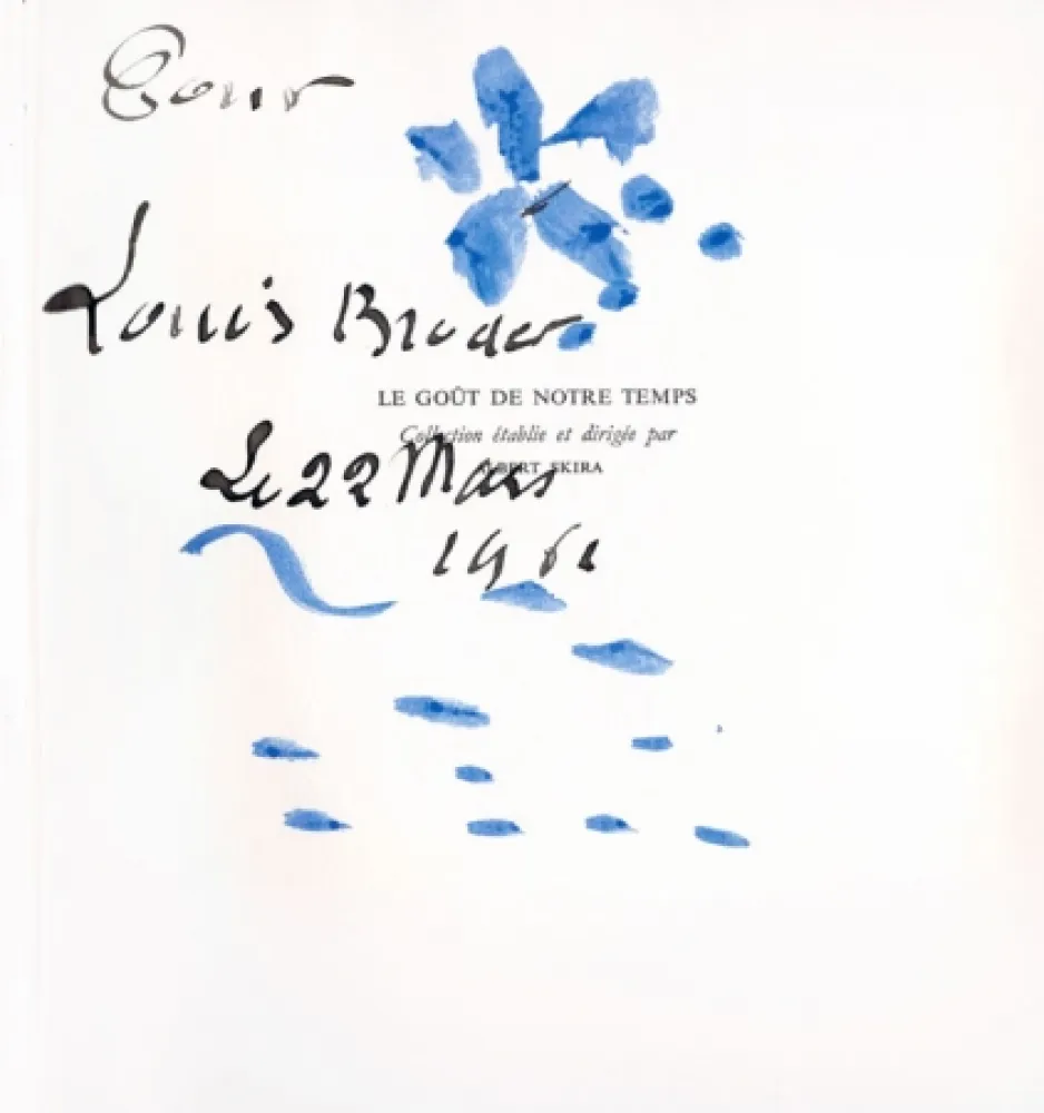 Non Tecnico Braque -  Untitled (Fleur Tombe), 1962