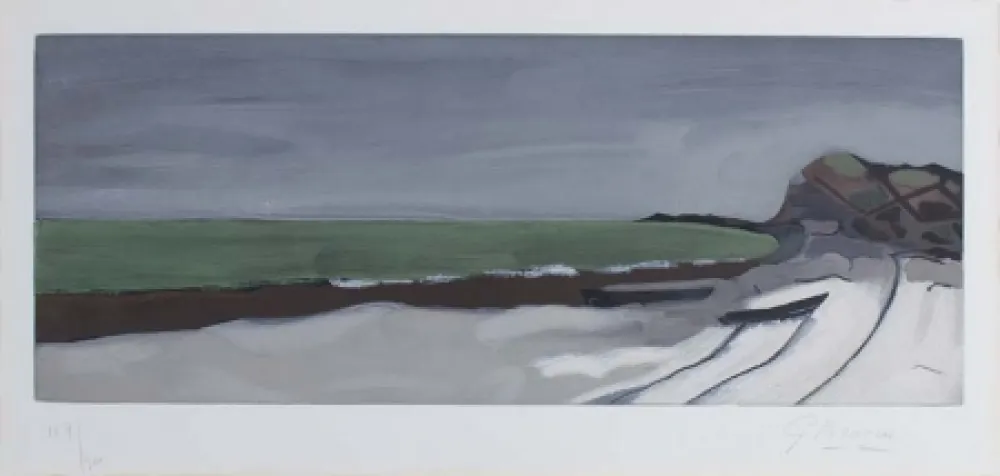 Acquaforte E Acquatinta Braque - Varengeville,1955