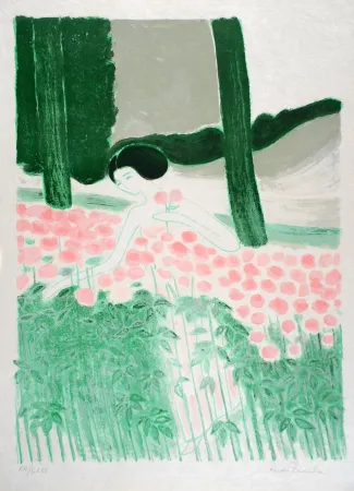Litografia Brasilier - La Roseraie - The Rose Garden
