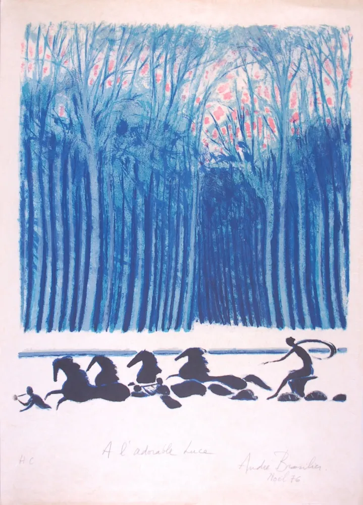 Litografia Brasilier - Le Char d'Apollon